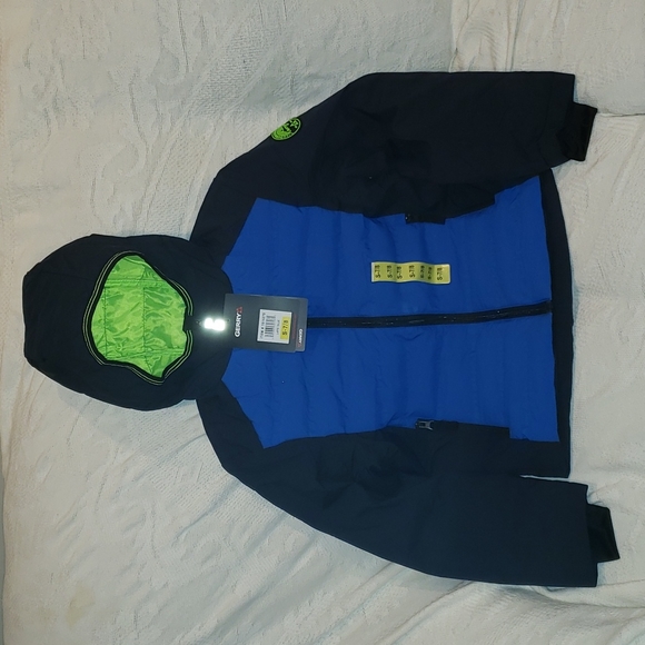 Boys Gerry Jacket Size 7/8 Blue in Color - Picture 5 of 8